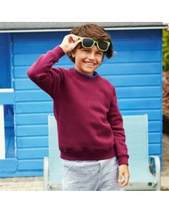 Fruit of the Loom Classic 80/20 kids raglan sweatshirt