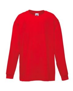 Fruit of the Loom Kids long sleeve valueweight tee
