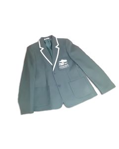 Polam Hall Senior Girls Blazer - Bottle with Half Trim