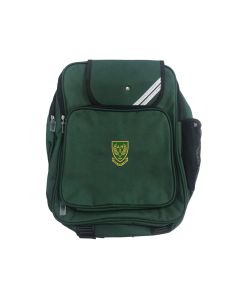 Argyle House Bottle Green Backpack w/Logo