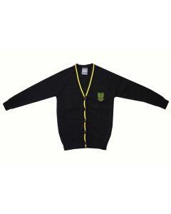 Argyle House Knitted Cardigan w/Logo