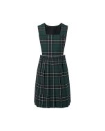 Polam Hall Girls Pinafore - Bottle Tartan
